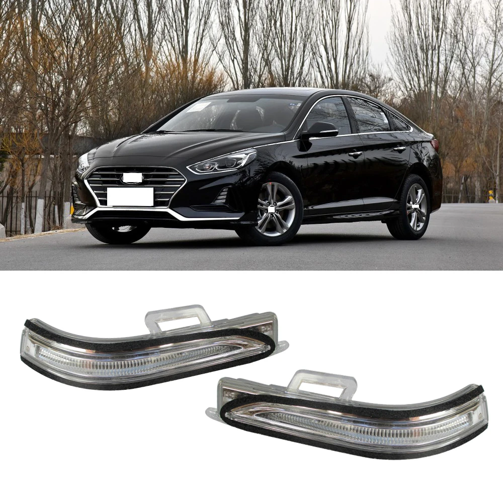 CAPQX 1 шт. для Hyundai Sonata 9th 2015 светодиодный светильник зеркала заднего вида указатель