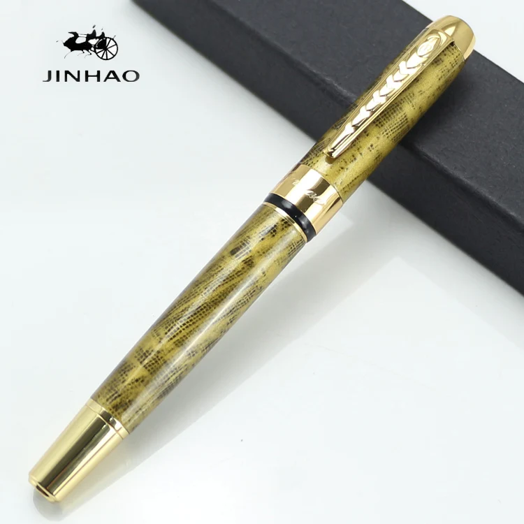JINHAO250 золотые художественные ручки с бахромой для студентов и офиса письма