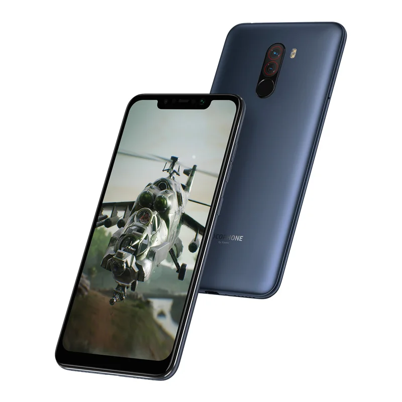 Global Version Xiaomi POCOPHONE F1 128GB 6GB Snapdragon 845 POCO Mobile Phone 4000mAh AI Dual Camera 6.18&quot Full Screen |