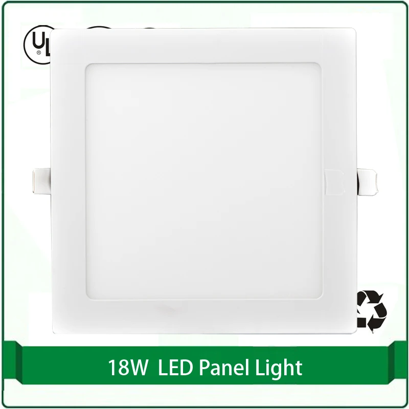 Плоские светодиодные панели 12 Вт встраиваемые установка super slim панели|led panel video