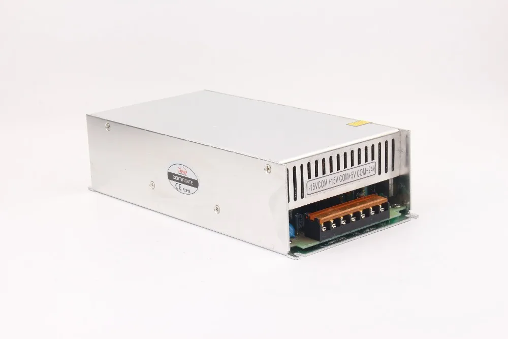 Новое поступление от SMUN Q-500 Quad источник питания + 24V 15A/+ 15V 5A/+ 5V 5A/-15V 5A для лазерной