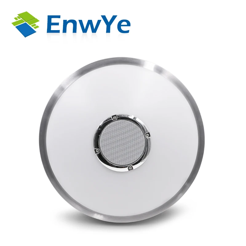 EnwYe 23 Вт RGB светодиодная музыкальная Bluetooth потолочная лампа 220В современная с