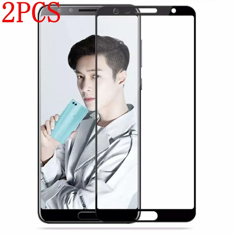 Закаленное стекло с полным покрытием для Huawei Nova 2S 2 шт. защитная пленка экрана