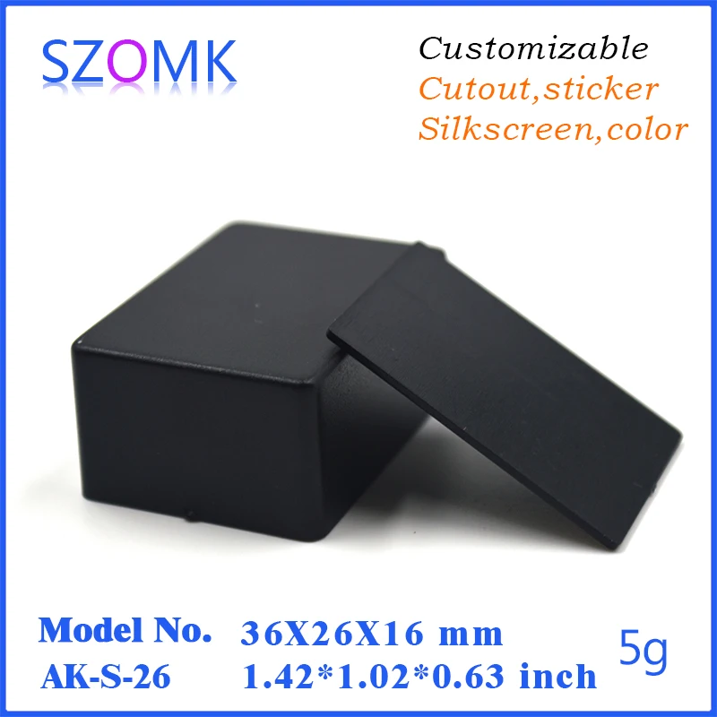 Маленький пластиковый бокс szomk для корпуса (10 шт.) 36*26*16 мм маленький электронный