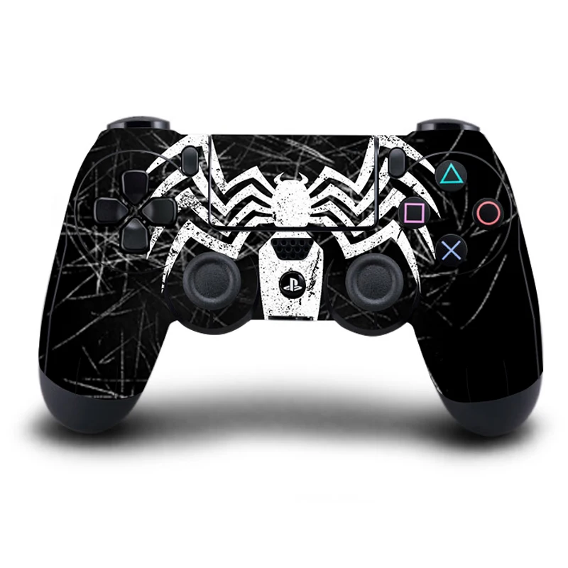 Venom полное покрытие геймпад кожи наклейки для Playstation 4 Dualshock 4 Контроллеры виниловые накладки наклейки Play Station 4 протектор