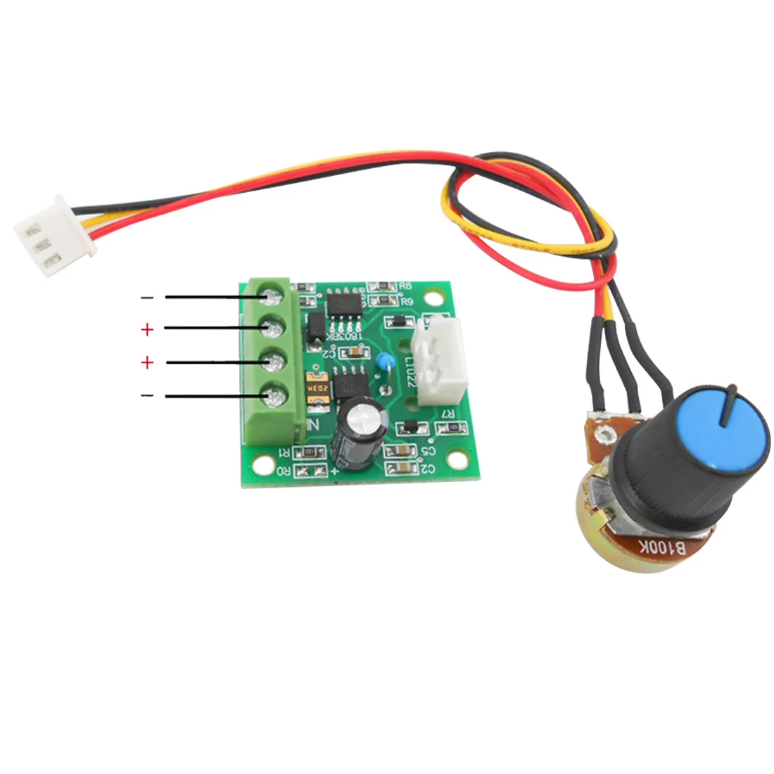 DC 1 8 15 V 2A ШИМ регулятор скорости двигателя Модуль регулировка регулируемая плата