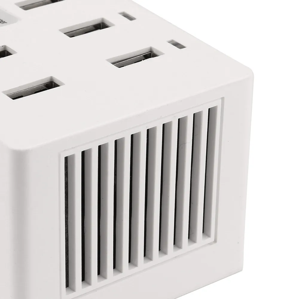 60W 10-Port Desktop USB Rapid Charger Smart with Auto Detect Technology Simply connect any mobile device | Электроника