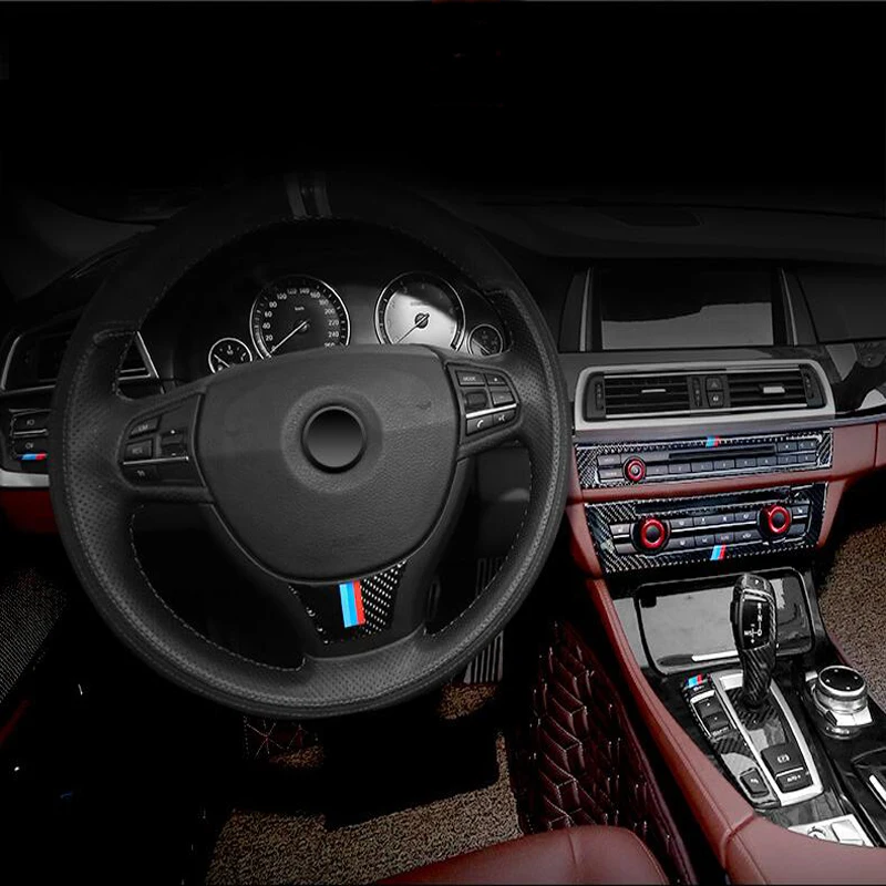 Для BMW F10 F01 F25 F26 внутренняя отделка из углеродного волокна переключение передач