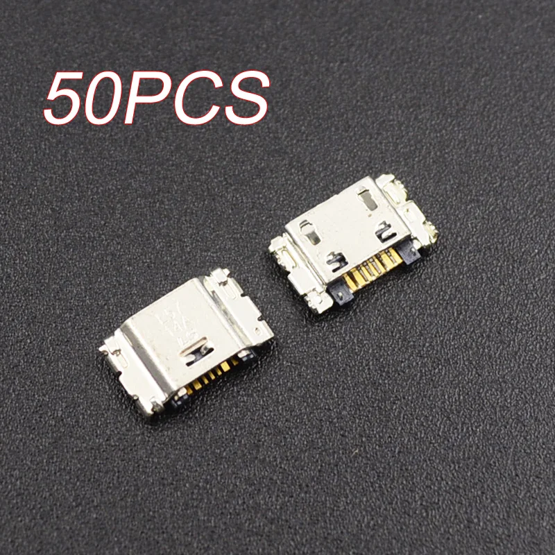 Разъем Micro USB для зарядки 50 шт. 7 контактов Samsung J5 SM J500 J1 J100 J5008 J500F J7 J700 J700F