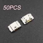 Разъем Micro USB для зарядки, 50 шт., 7 контактов, для Samsung J5 SM-J500 J1, J100, J500, J5008, J500F, J7, J700, J700F, J7008