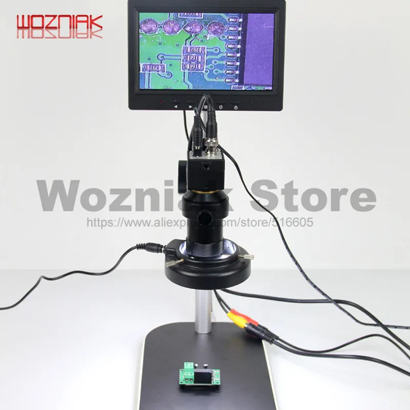 Мини 10 А микроскоп материнская плата BGA PCB обслуживание высокой четкости USB + VGA
