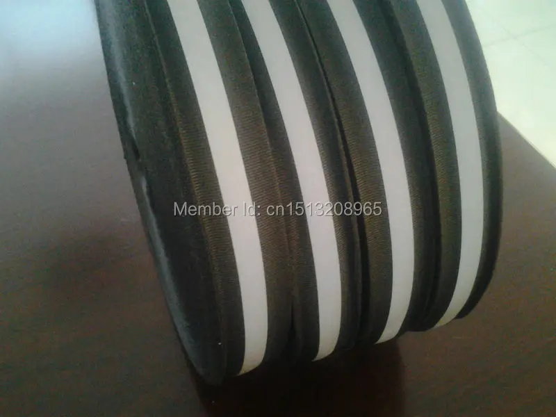 CSR - 100yards black Reflective ribbon reflective lattice/wholesale price to sell 5*1.5 cm width |
