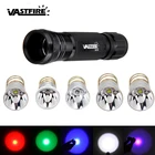 Светодиодная лампа-фонарик сделай сам, белыйкрасныйсинийзеленыйфиолетовый для WF-501,502,503, аксессуары для фонарика + корпус фонарика сделай сам