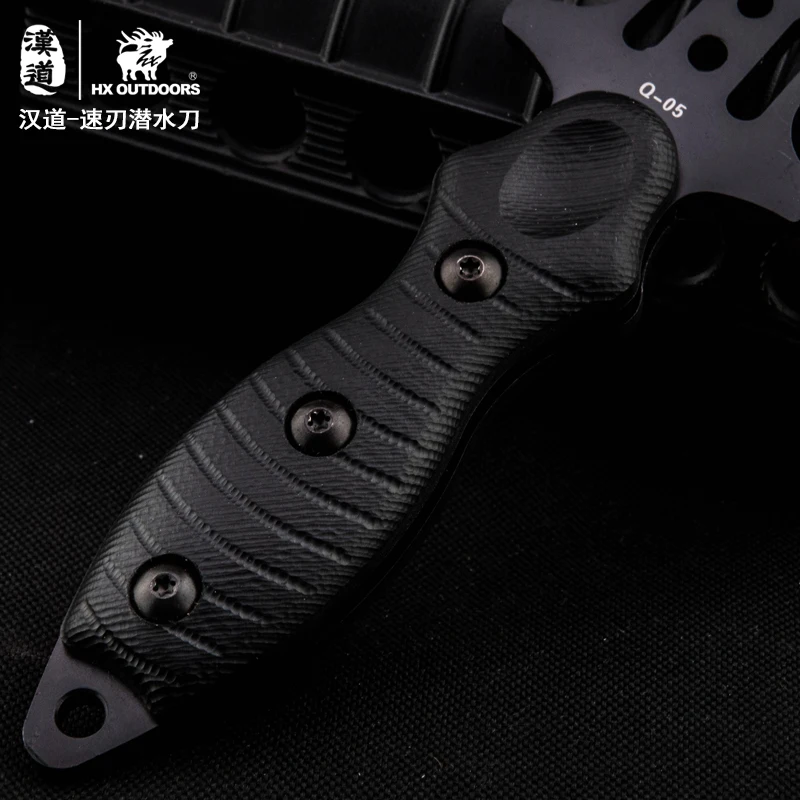 HX на открытом воздухе Быстрый край Дайвинг Нож Открытый тактический высокой