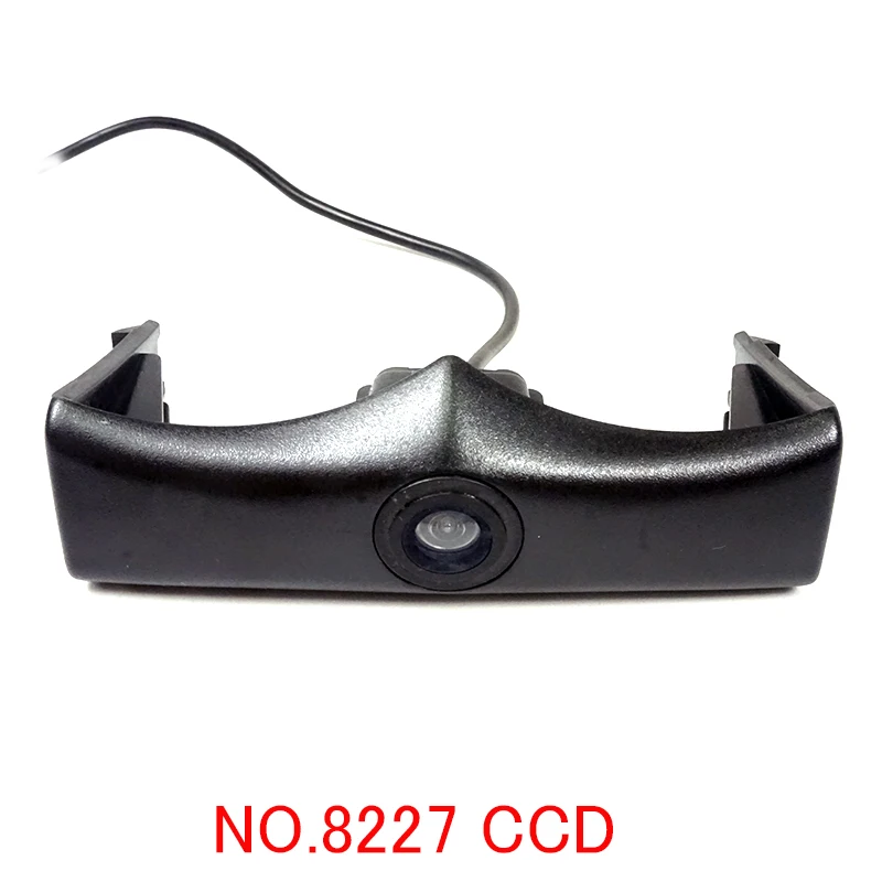 180deg CCD HD Автомобильная Передняя Марка Логотип камера для Audi A6L A4L передняя решетка камеры вид спереди надежная камера широкий угол - Название цвета: 8227CCD