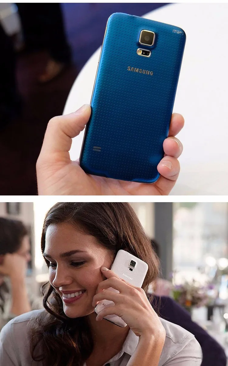 Разблокированный samsung S5 SM-G900 G900F G900A G900H четырехъядерный 5,1 дюймов 3g& 4G 16MP gps wifi мобильный телефон отремонтированный Прямая поставка