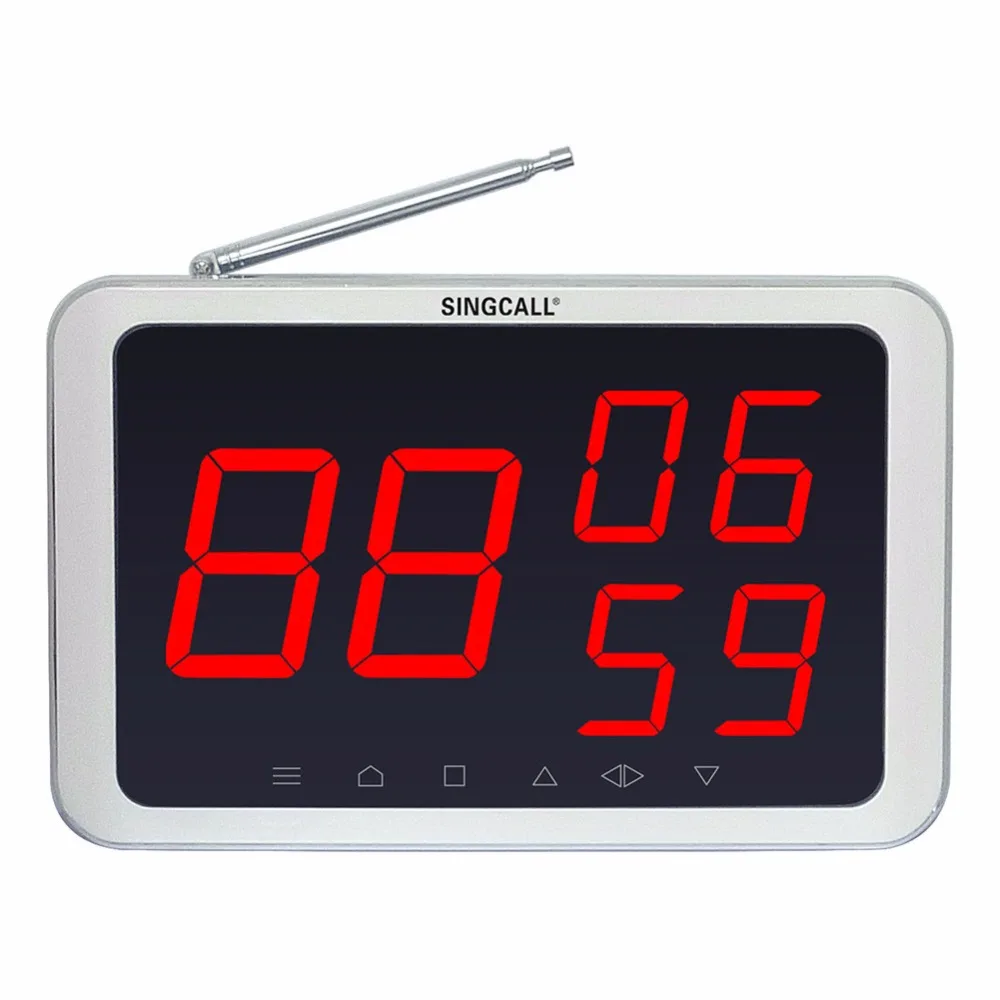 Беспроводная система вызова SINGCALL дисплей для мобильной кабины больницы