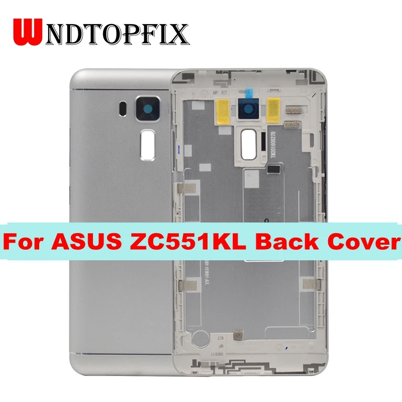 Задняя крышка батарейного отсека с объективом камеры ASUS Zenfone 3 Laser ZC551KL запасные