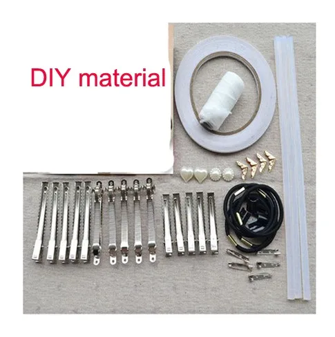 DIY material Новое поступление Смешанная дизайнерская лента Набор для DIY подарок ручной работы упаковка волос бант аксессуары материалы Свадебная лента пакет D433 - Цвет: DIY material