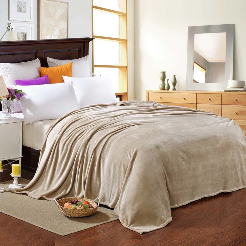 Большой размер плюшевое одеяло очень мягкое фланелевое высокой плотности милое