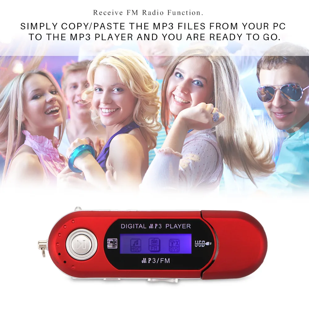 Портативный мини MP3 плеер с ЖК дисплеем и поддержкой TF карты|mp3 player|music mp3 playermusic |