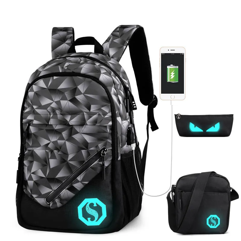 Женский рюкзак с usb-зарядкой школьный в Корейском стиле для подростков 2018 | Багаж