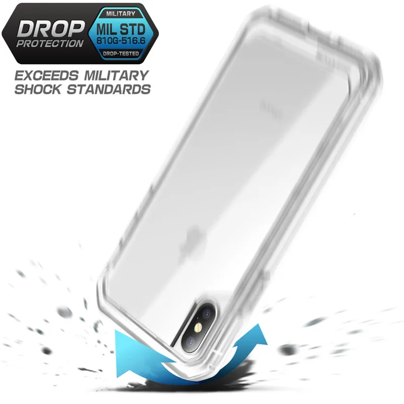 SUP чехол для iphone X XS, 5,8 дюймов, чехол с единорогом, жуком, серия UB, Премиум гибридный защитный прозрачный чехол для iphone X Xs