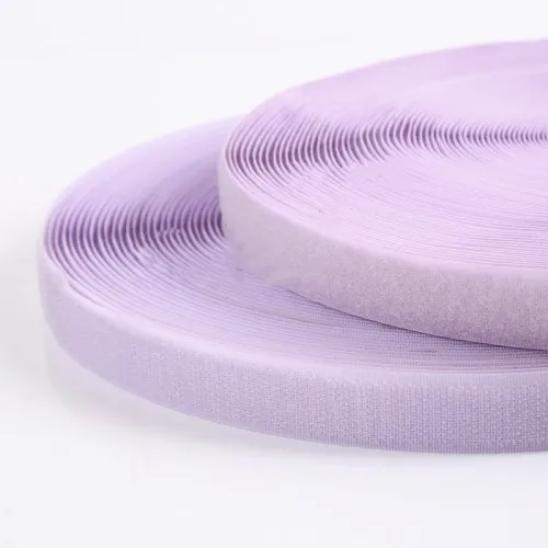 Light purple 1 пара 2 см* 5 м цвет крючок и петля Клейкая Лента крепежная лента швейные инструменты DIY Одежда Волшебный стикер Adesivo двойной замок лента без клея - Цвет: Light purple