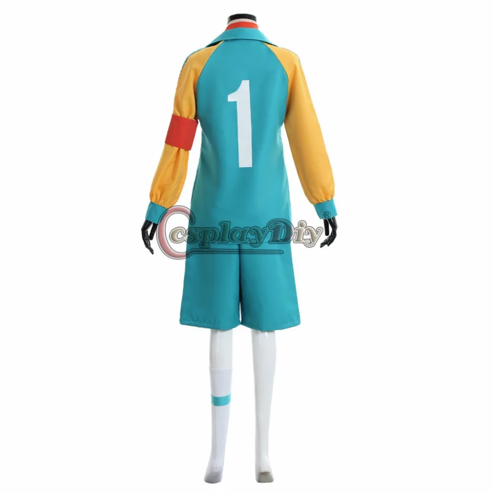 Cosplaydiy Inazuma Eleven Mamoru костюм для косплея командная школьная форма унисекс Одежда