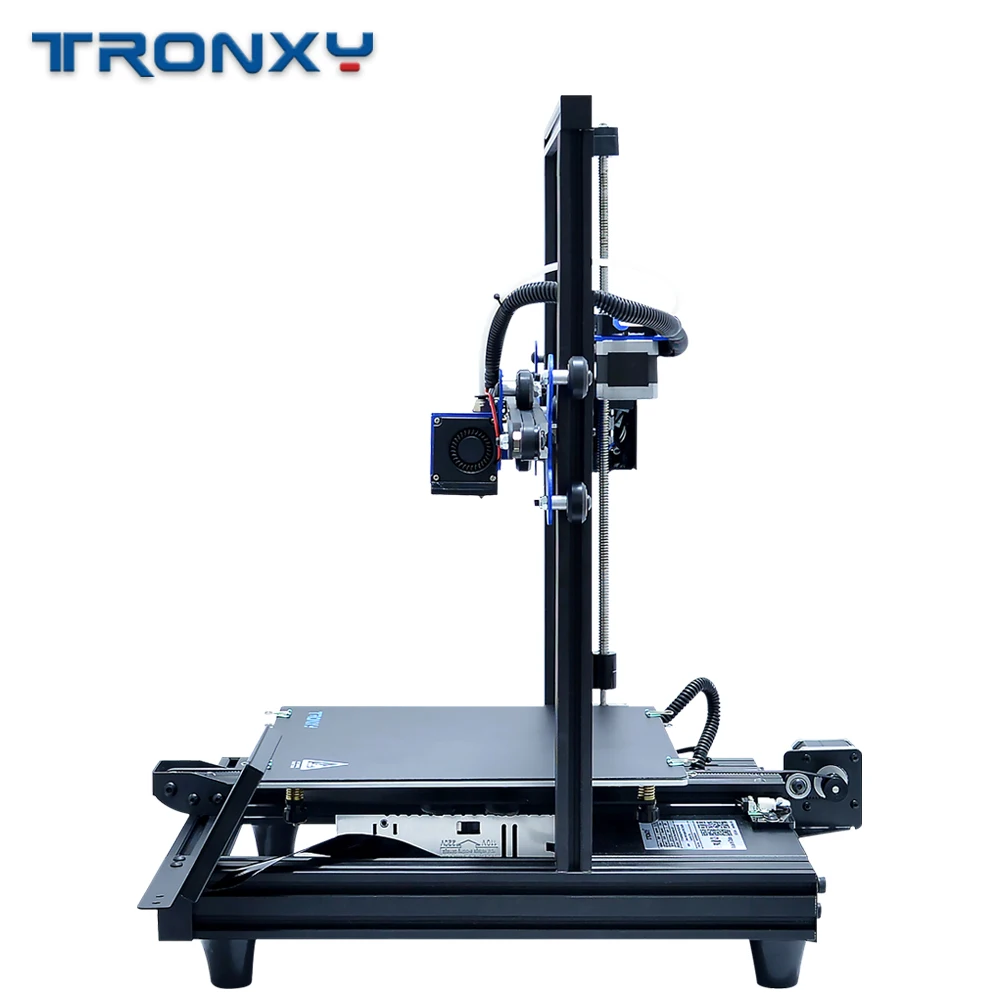TRONXY модернизированный Tronxy XY-2 Pro быстрая сборка 3d принтер автоматическое выравнивание продолжение печати датчик накаливания 3,5 ''сенсорный