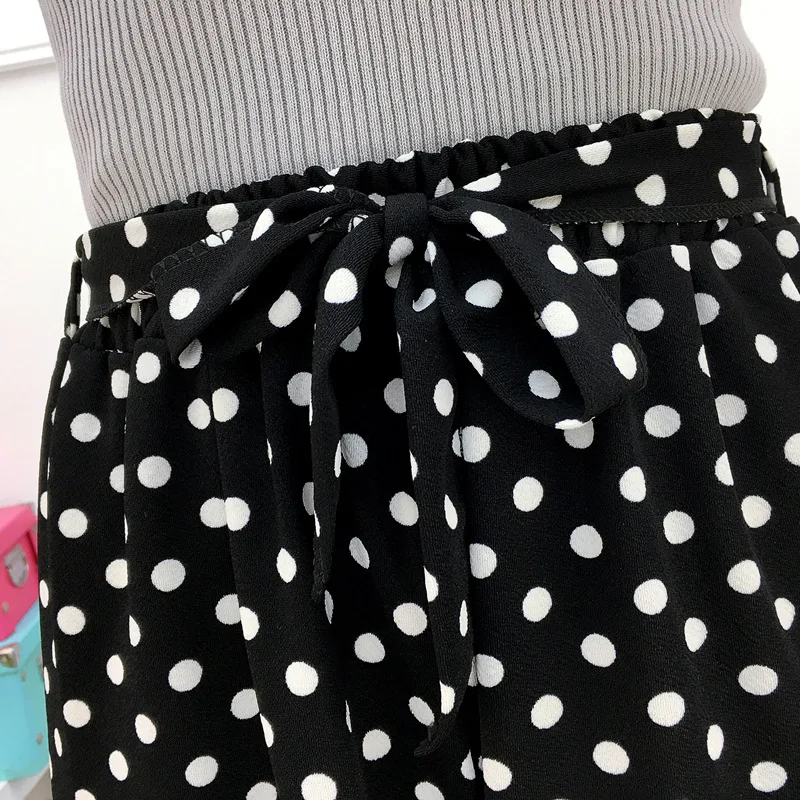 Брюки султанки женские с широкими штанинами повседневные свободные пляжные