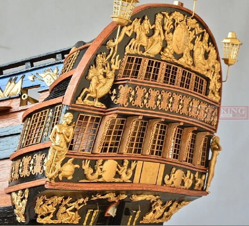 2014 версия флагманского флагмана Питера Great ingermanland 1715l 1/50 scale Парусный Корабль из