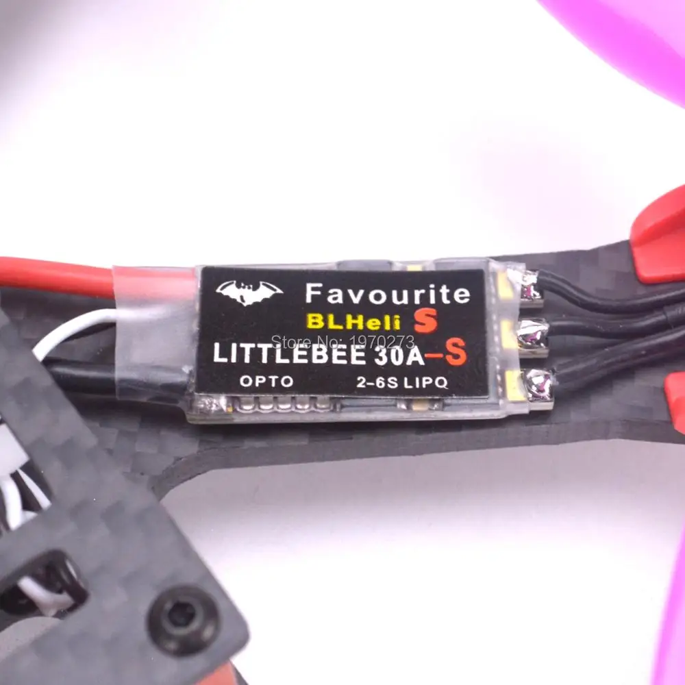 Хамелеон 220 220 мм FPV рамка Квадрокоптер комплект 2205 2300kv мотор Littlebee 30A BLHeli-s ESC антенна Fatshark для RC FPV Дрон
