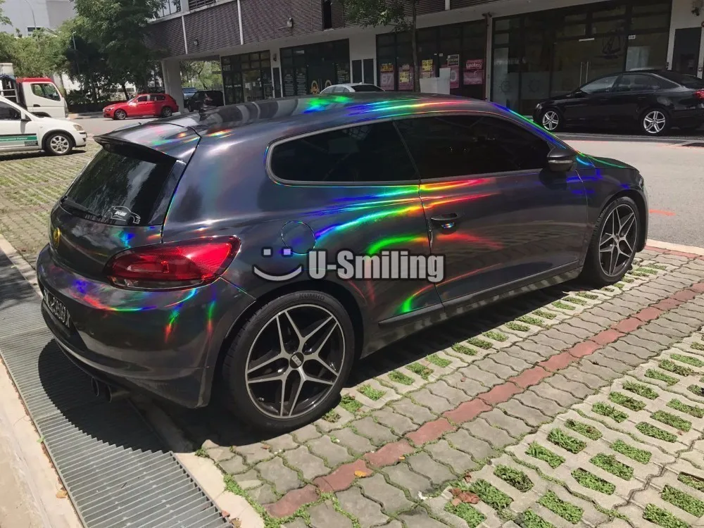 Лазер Радуга автомобиль виниловая пленка хамелеон ПВХ Мотоцикл Скутер велосипед