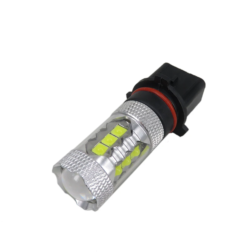 WLJH 2 шт. P13W Led ксеноновые Белый 6000 К 80 Вт 1200 люмен объектив освещения автомобилей