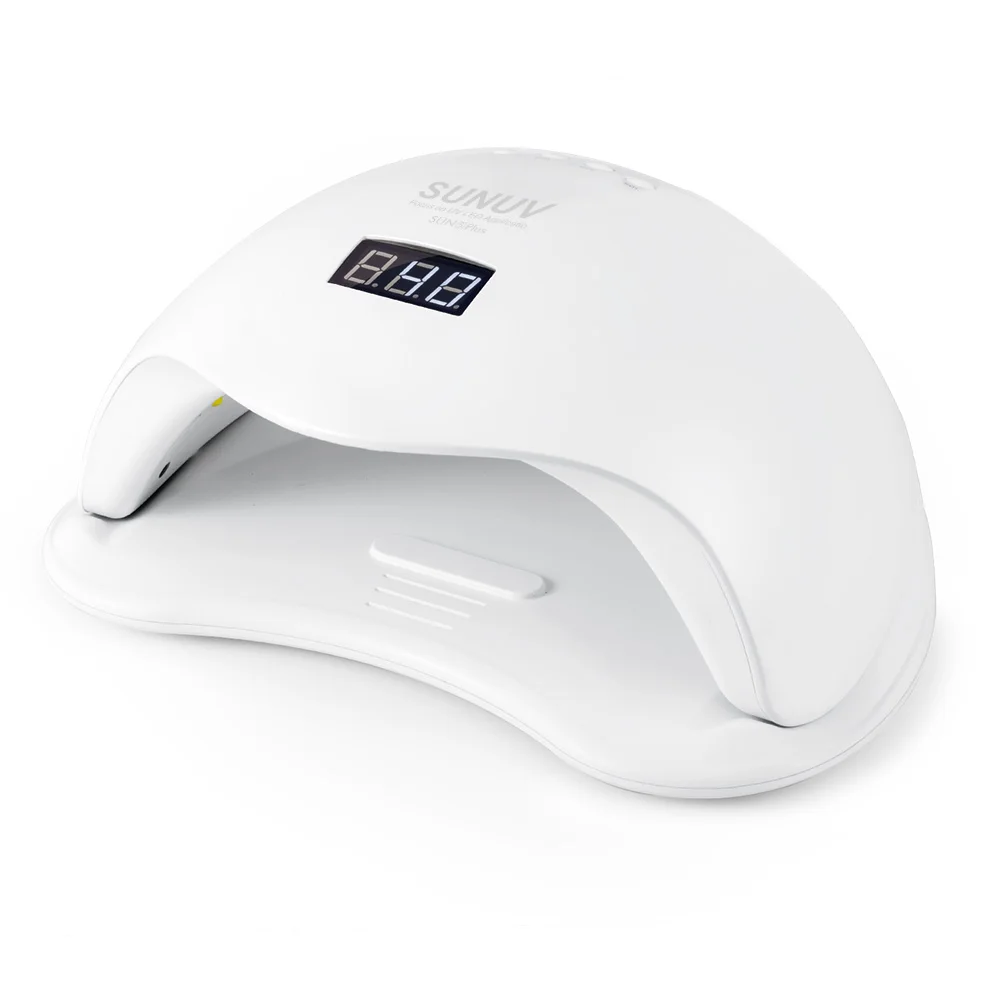 Sunuv SUN5 плюс 48 Вт УФ 36leds ногтей сушилка для все гели Двойной руки Маникюр лампы Авто