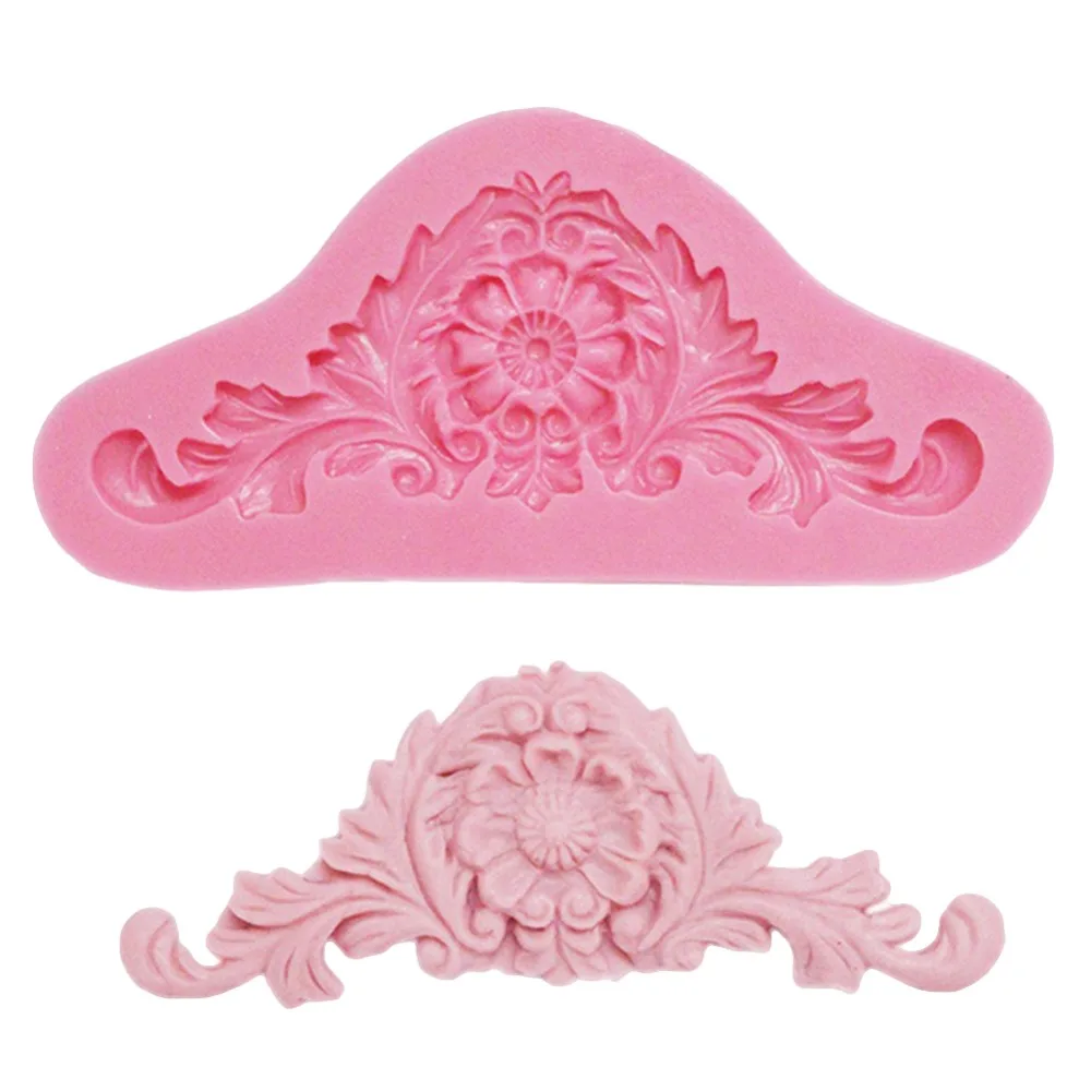 Горячая продажа 1 шт. 3D Корона в стиле барокко DIY Sugarcraft Fondant силиконовая для