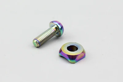 Стэн TI титановый дорожный велосипед передний переключатель фиксированные болты