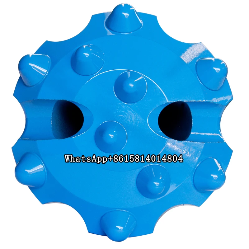 1pc DTH drill bit low wind pressure impactor Ore mining geological for high-speed rail subway tunnel rock drilling | Инструменты