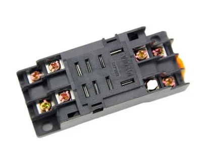 10 шт PTF08A Мини основание релейного разъема для LY2NJ JQX 13F|relay socket base|mini relay socketrelay |