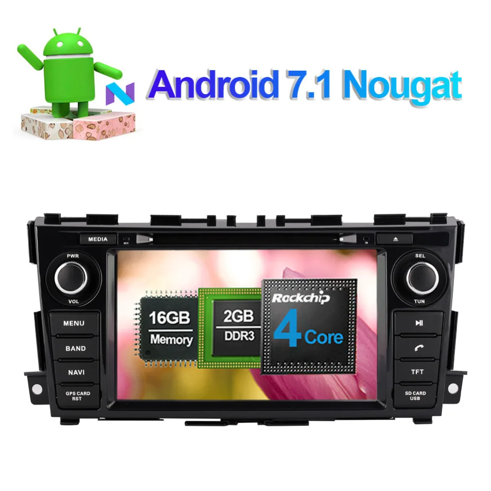 8 дюймовый Android 0 Восьмиядерный 4 Гб RAM Автомобильный GPS навигатор для Nissan Teana Altima 2013