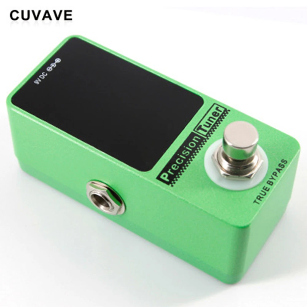 CUVAVE прецизионный тюнер гитарный эффект педаль Stompbox для большинства вторжений