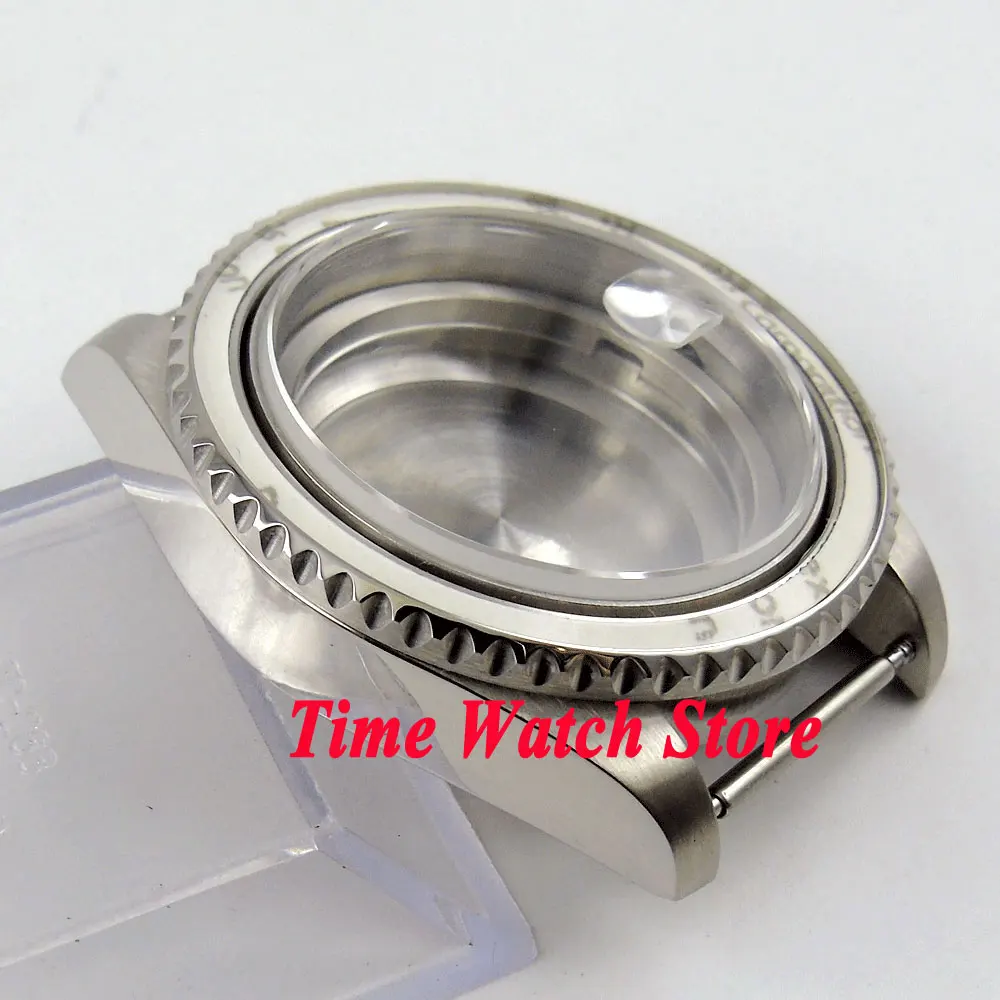 PARNIS 40 мм сапфировое стекло Корпус часов из нержавеющей стали подходит для Miyota 8215