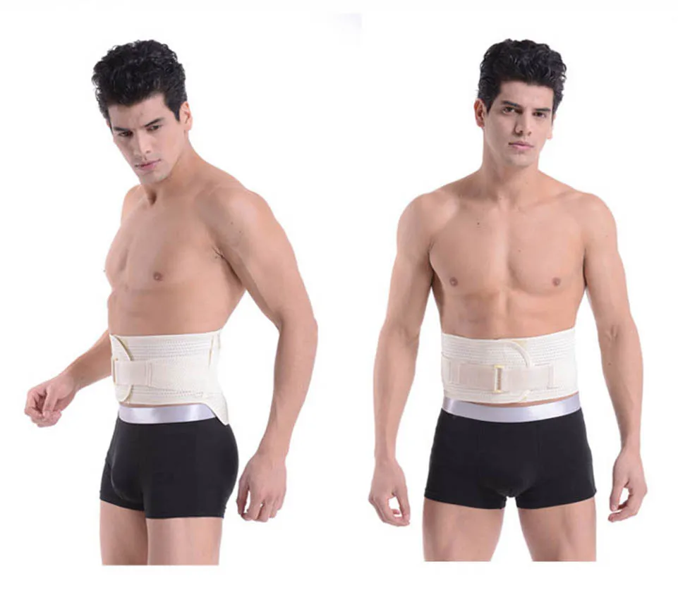 

Ортопедический поддерживающий пояс для поясницы для мужчин и женщин, корсет для поддержки спины, защитный бандаж для спины и талии, болевой ...