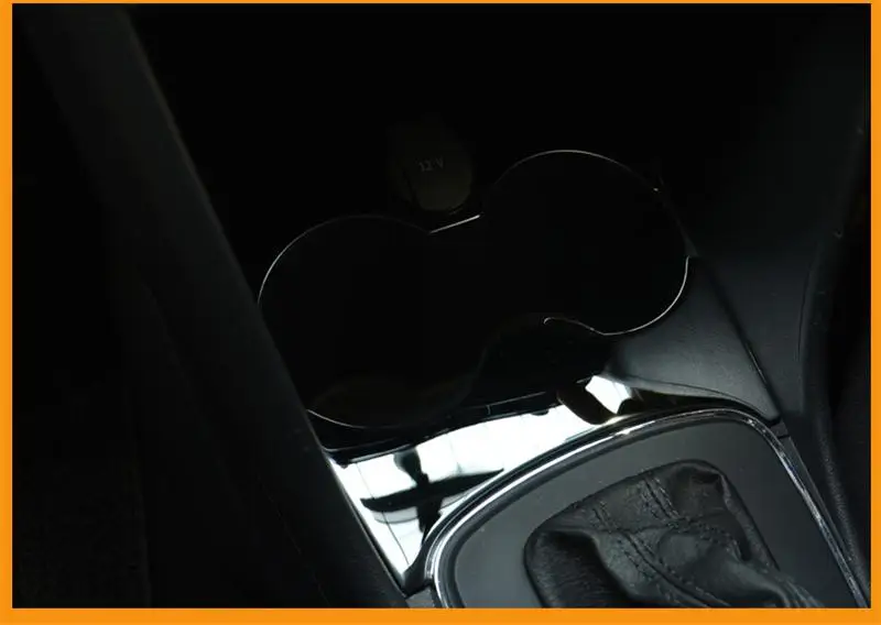 Автомобильный Стайлинг для Volkswagen vw POLO 2011- держатель для стакана воды панель декоративная отделка наклейки покрытие интерьера авто аксессуары