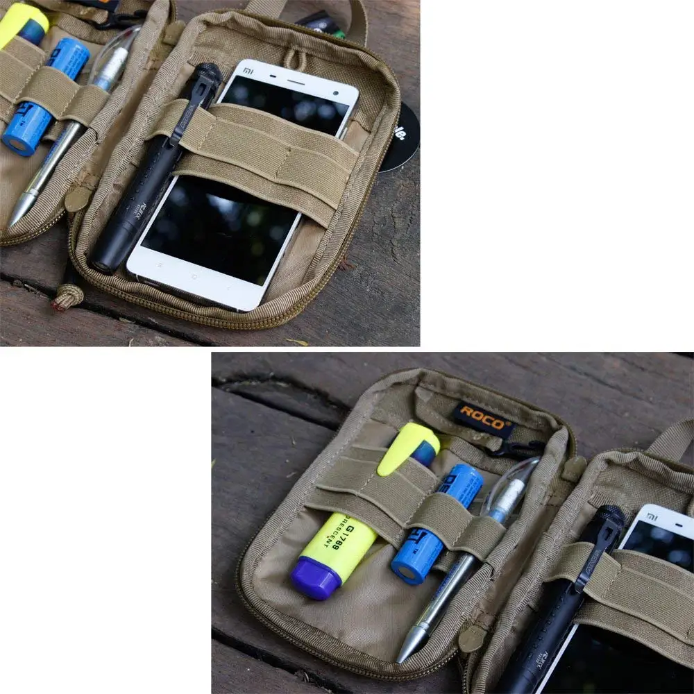 TTGTACTICAL Мини Тактический Molle EDC компактный карманный органайзер Сумка MOLLE гаджет EDC Универсальный Карманный мешочек Органайзер