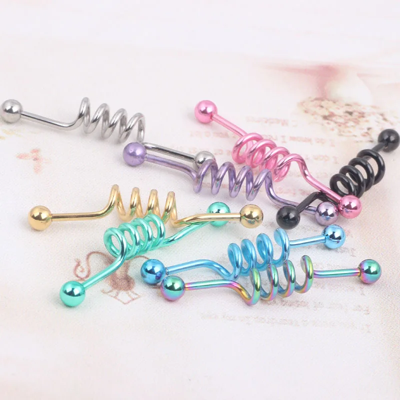 Штанга промышленная титановая 14 г 2 шт. | Украшения и аксессуары