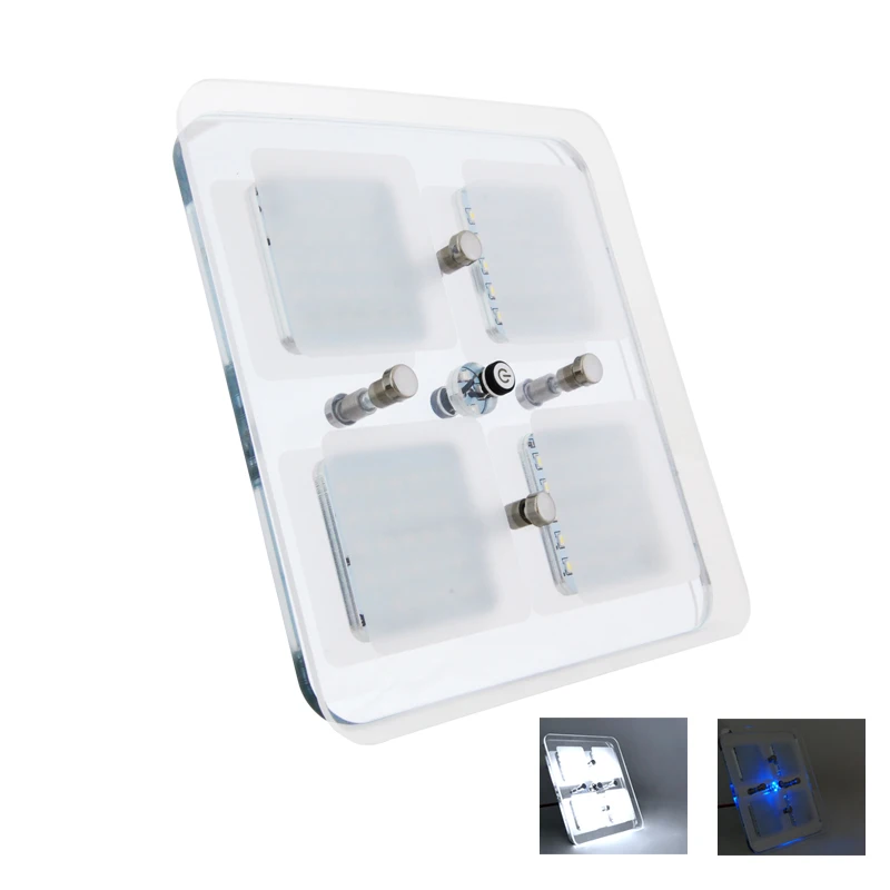 Работающего на постоянном токе 12 В в Караван/RV светодиодный лампы холодный