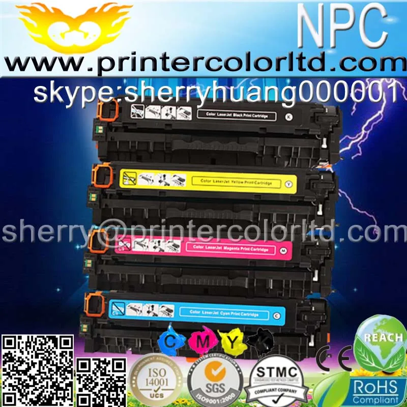 410-413) напечатанный Топ премиум тонер-картридж для HP LaserJet Pro 300 цветов M351a m351 351a 351 MFP