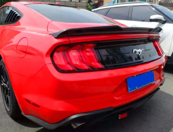 Для Ford Mustang большой спойлер 2015 2016 2017 2018 Высокое качество ABS Автомобильный задний